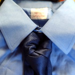 Brooks Brothers Traditional Fit Dress Shirt(Blue)